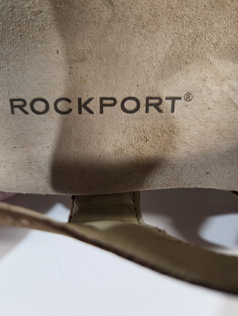 Rockport Brown Open-Toe Slingback Sandals - Picture 2 of 7